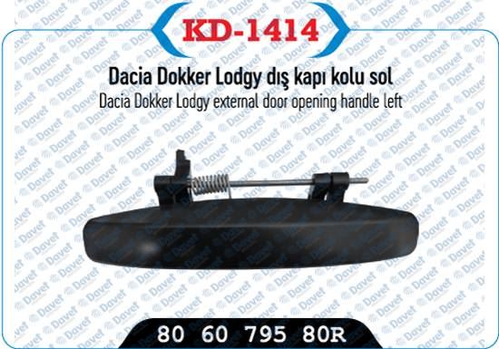 KAYA KD-1414 Dis Kapi Acma Kolu Sol Dokker-Lodgy